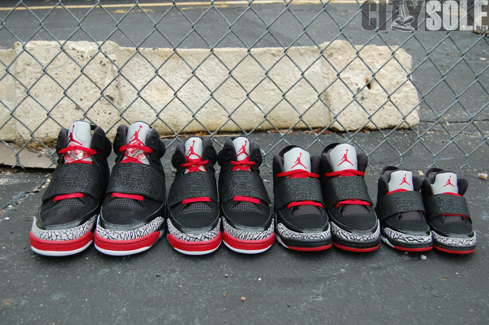 Jordan Son Of Mars Bred Full Family Sizes 3