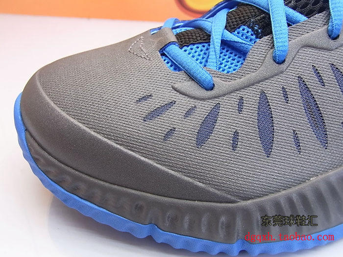 Jordan Super Fly Grey Black Blue 10