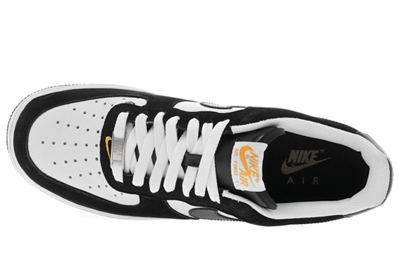 Nike Af1 Low Blk Yellow Jd 6