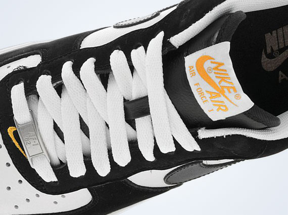 Nike Air Force 1 Low – Black – White – Spirit Gold