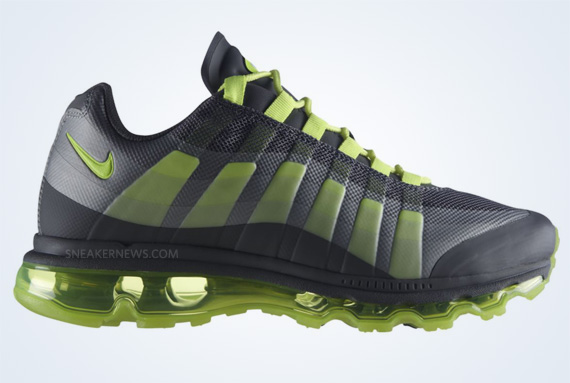 Nike Air Max 95 360 Dark Grey Volt Anthracite Release Date 4