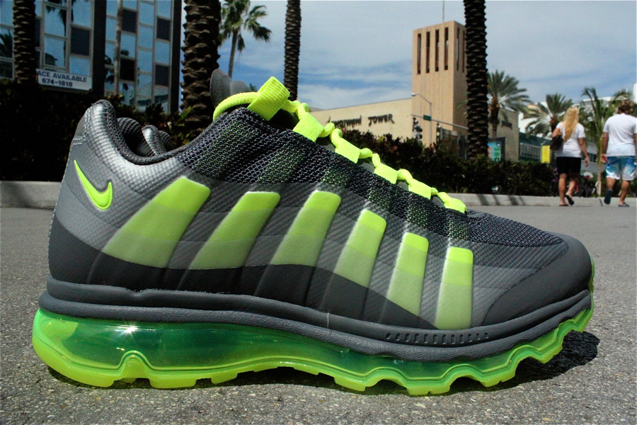 Nike Air Max 95 360 Dark Grey Volt Wolf Grey Anthracite 2