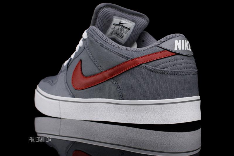 Nike Dunk Low Lr Cool Grey Varsity Red White 5