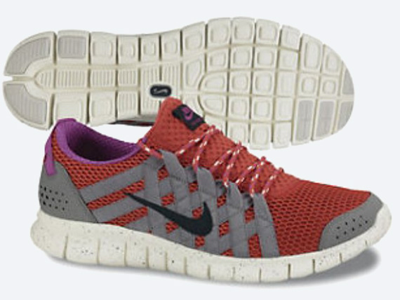 Nike Free Powerlines Challenge Red Cool Grey Black 2