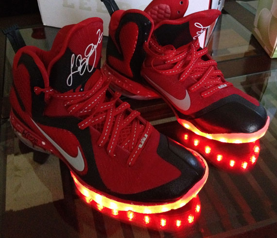 Nike Lebron 9 Light Up Customs By Jason Negron 6