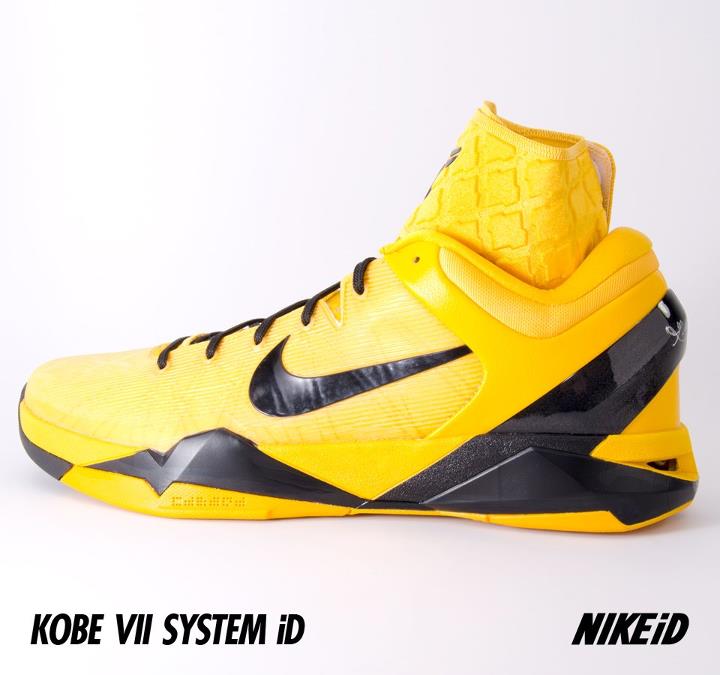Nike Zoom Kobe Vii Id Kobe Bryant Playoff Away Pe 2