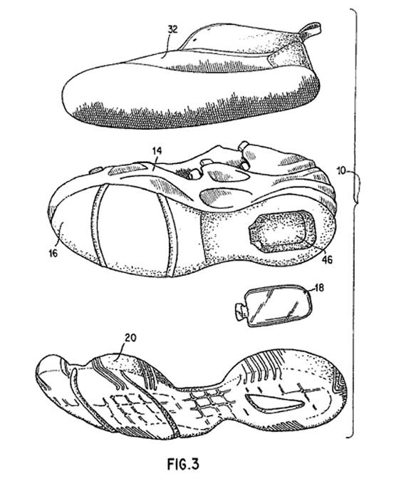 Original Nike Air Foamposite One Patent 11