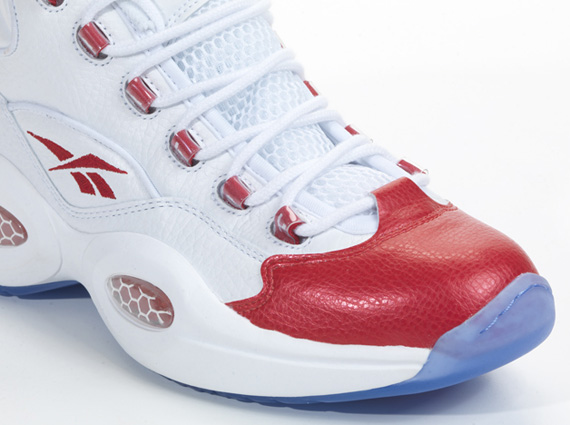 Reebok Question White Red New