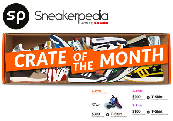 Sneakerpedia 'Crate Of The Month' Contest