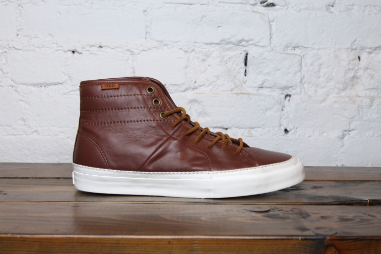 Vans Vault Priz Hi Lace Ii Lx Brown 2