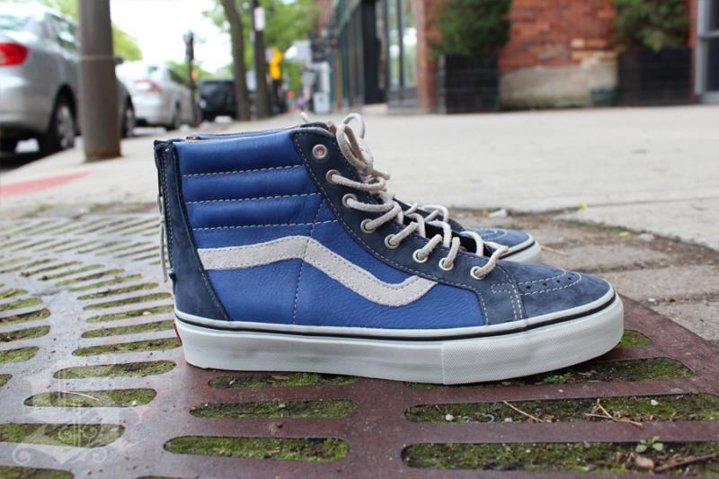 Vans Vault Sk8 Hi Zip Blue 2