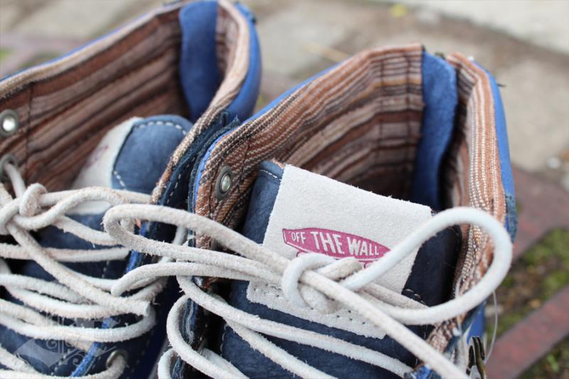 Vans Vault Sk8 Hi Zip Blue 5