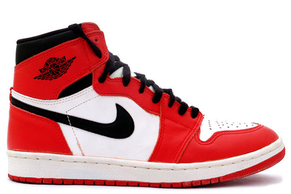 Air Jordan 1 High White Red Spring 2013