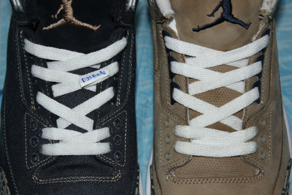Air Jordan Iii Denim Khaki Set 12