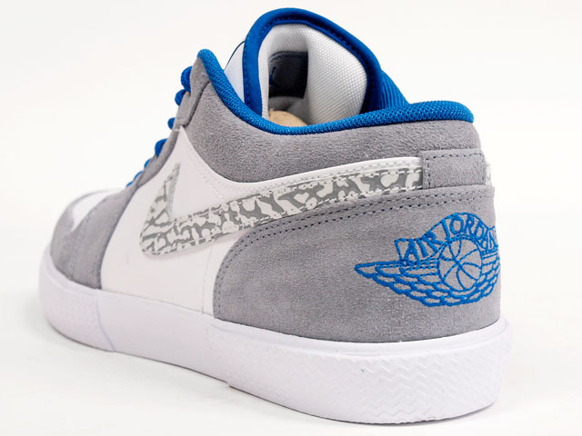 Air Jordan Retro V.1 - Grey - White - Blue