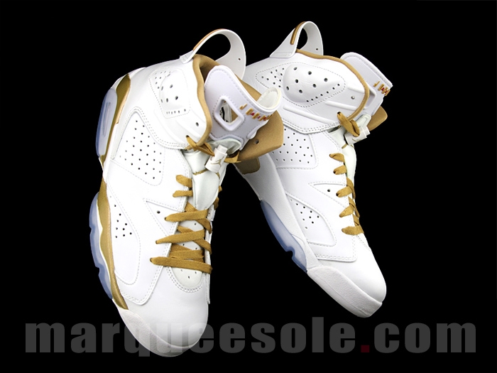Air Jordan Vi Gold Medal New Images 03