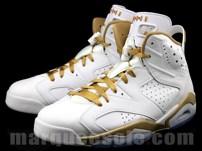 Air Jordan Vi Gold Medal New Images 05