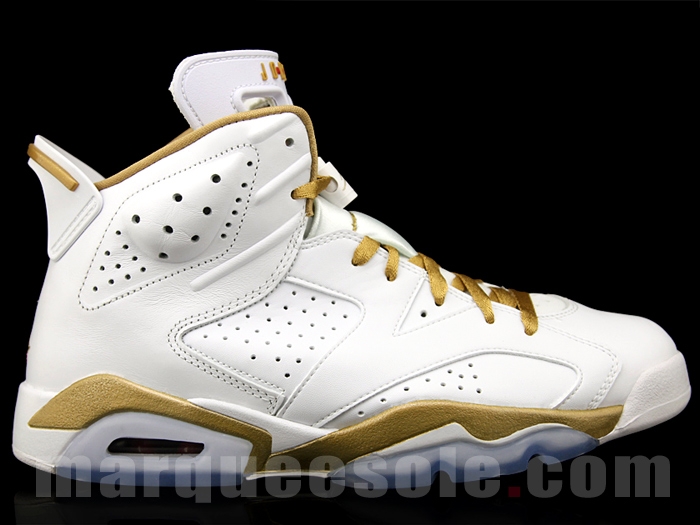 Air Jordan Vi Gold Medal New Images 06