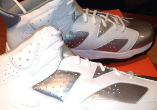 Air Jordan VI – Warren Sapp Oakland Raiders PE Cleats