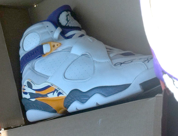 Air Jordan Viii Lakers Kobe Bryant Pe 7