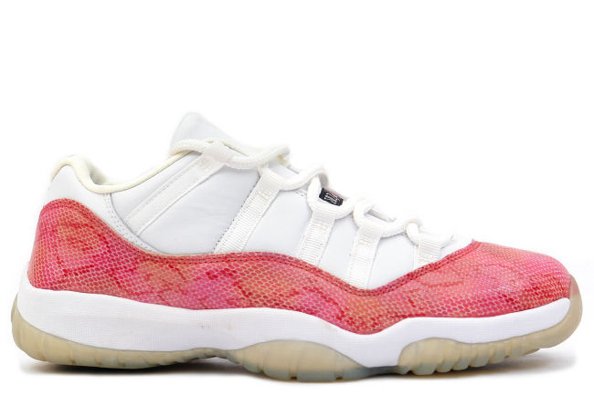 Air Jordan Xi Low Snakeskin Pink Wmns