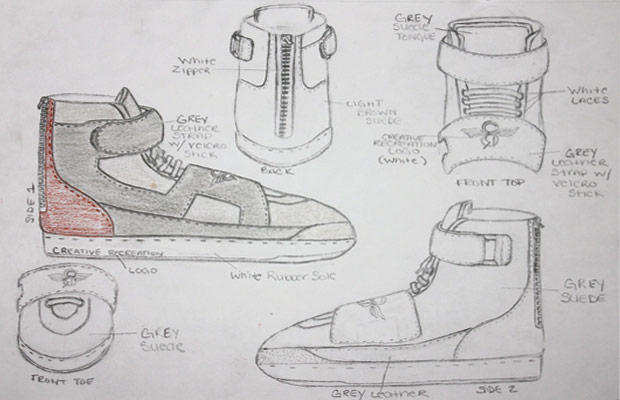 Complex Creative Recreation Sneaker Design Contest 02