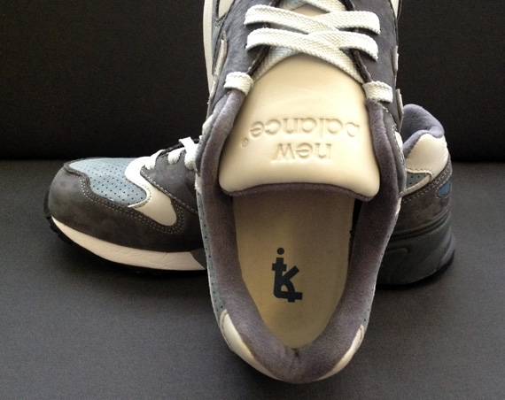 Kith New Balance 999 Blue Steel Detailed Images 2