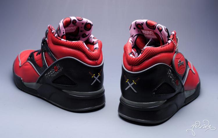 Marvel X Reebok Pump Omni Lite Deadpool 08