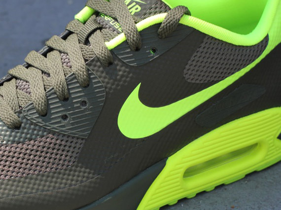 Nike Air Max 90 Hyperfuse Cargo Khaki Volt