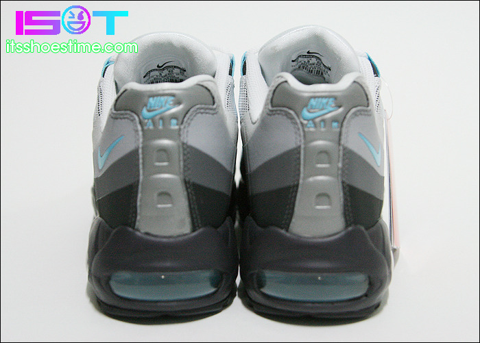 Nike Air Max 95 No Sew Anthracite Tide Pool Blue Cool Grey Wolf Grey 05