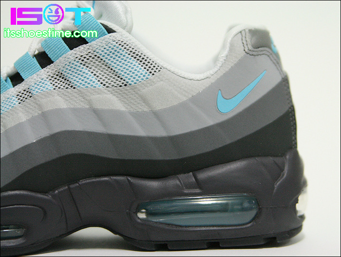 Nike Air Max 95 No Sew Anthracite Tide Pool Blue Cool Grey Wolf Grey 09