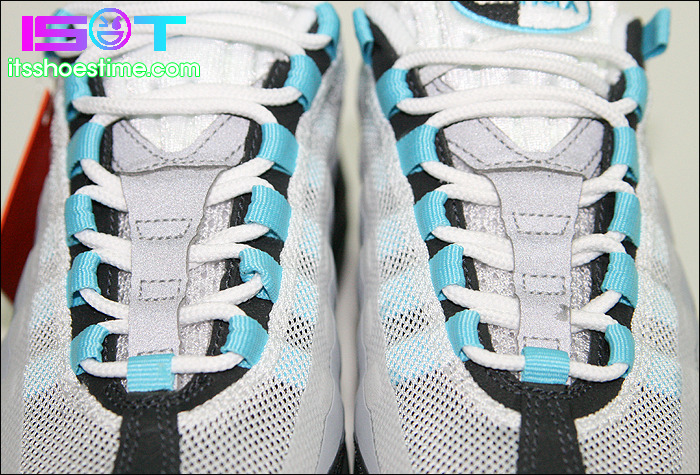 Nike Air Max 95 No Sew Anthracite Tide Pool Blue Cool Grey Wolf Grey 13