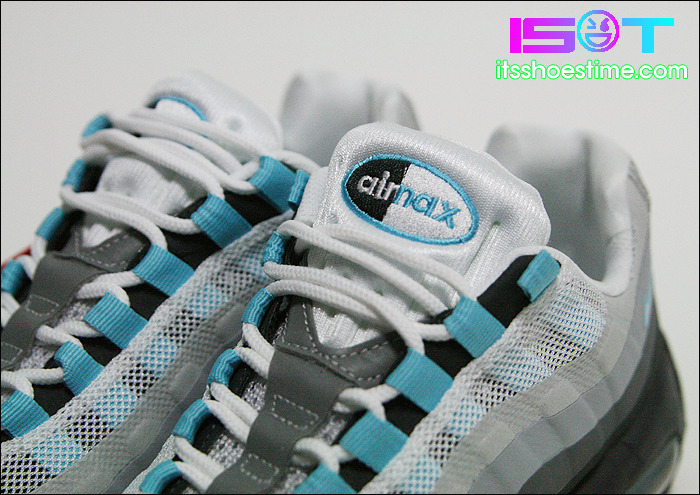 Nike Air Max 95 No Sew Anthracite Tide Pool Blue Cool Grey Wolf Grey 15