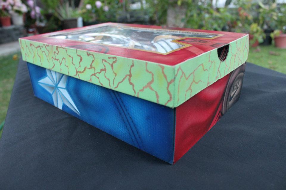 Nike Dunk High What The Vengers Custom By Expression Airbrush 11
