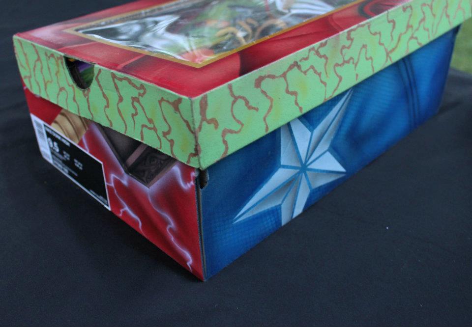Nike Dunk High What The Vengers Custom By Expression Airbrush 14