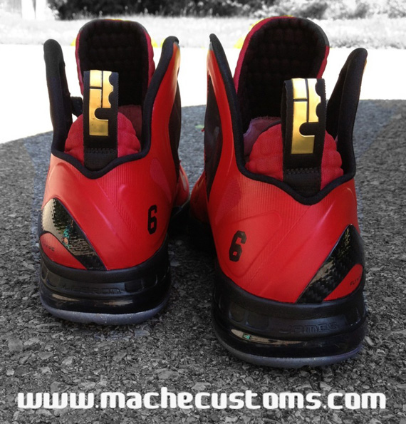 Nike Lebron 9 Nba Finals Pe Customs Mache 3