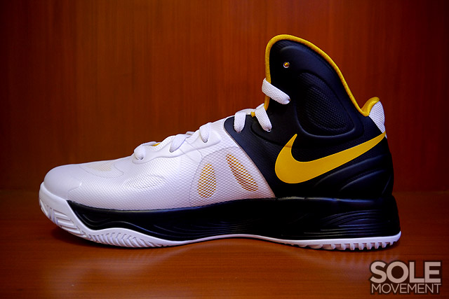 Nike Zoom Hyperfuse 2012 White University Gold Black 3