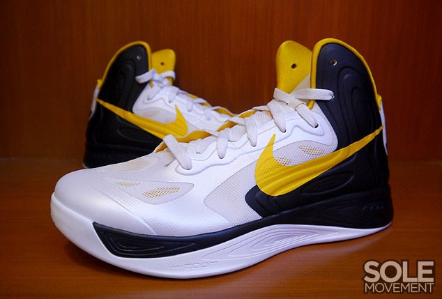 Nike Zoom Hyperfuse 2012 White University Gold Black 4