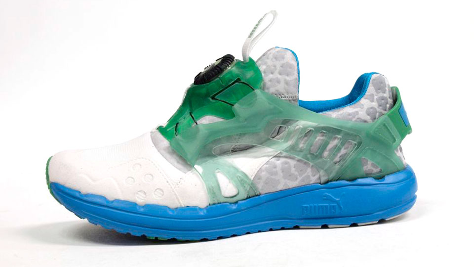 Puma Disc Blaze Ltwt White Blue Green 4
