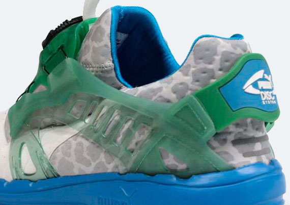 Puma Disc Blaze LTWT - White - Blue - Green