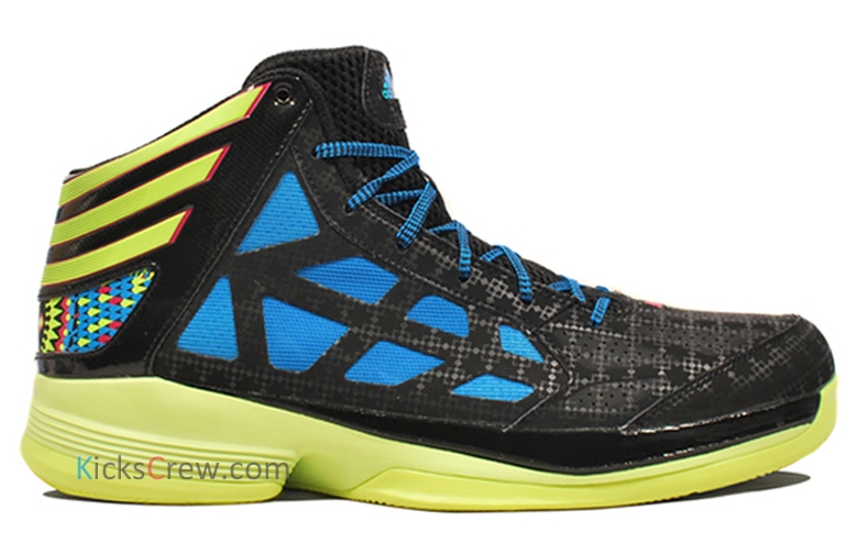 Adidas Crazy Shadow Electric Green Blue 02
