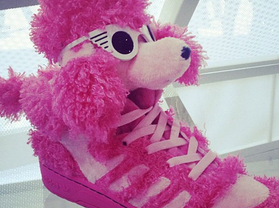 Adidas Jeremy Scott Pink Poodle 1