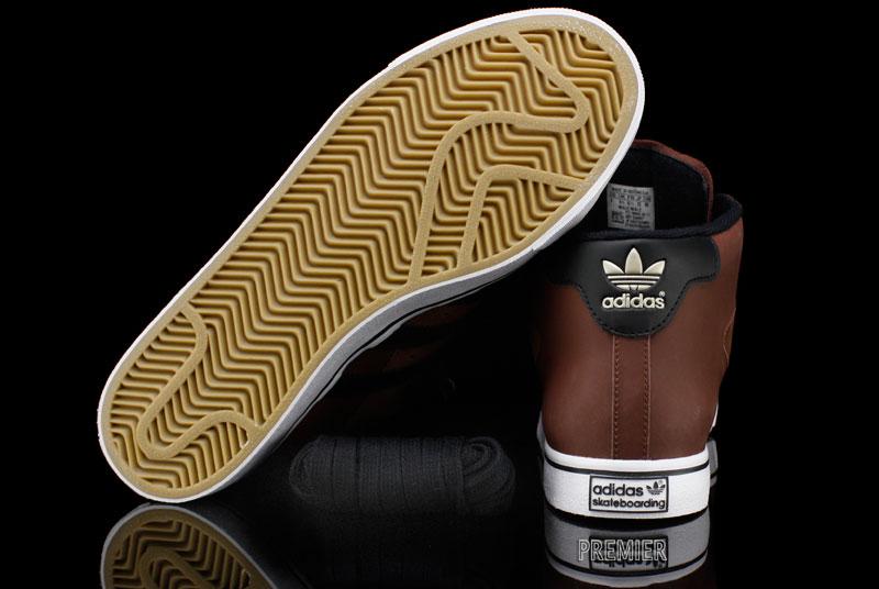 Adidas Skate Campus Vulc Mid Dark Rust Black 3