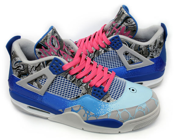 Air Jordan Iv Dr Manhattan Customs By Sekure D 6
