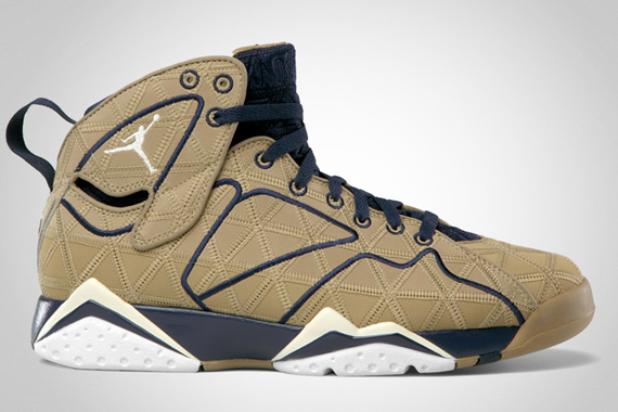 Air Jordan Vii Filbert Natural Obsidian White