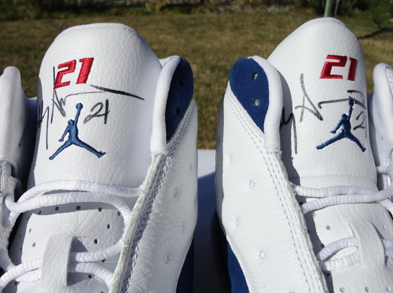 Air Jordan XIII - Bobby Simmons Game-Worn Autographed PE