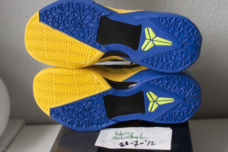 Barcelona Nike Zoom Kobe Vii Tour Yellow Ebay 4