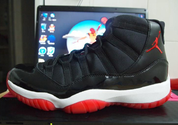 Black Red Air Jordan Xi 6