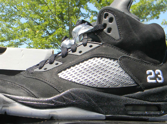 Air Jordan V - Black/White Sample | Available on eBay