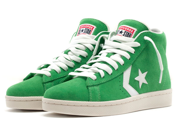 Converse Pro Leather Suede Fall 2012 Green